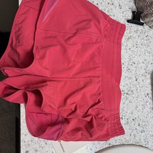 Lululemon Pink Athletic Shorts